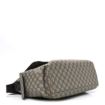 Gucci GG Plus Monogram Messenger Diaper Bag Dark Brown 4 of 11