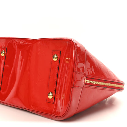 Louis Vuitton Vernis Alma PM Cherry 9 of 12