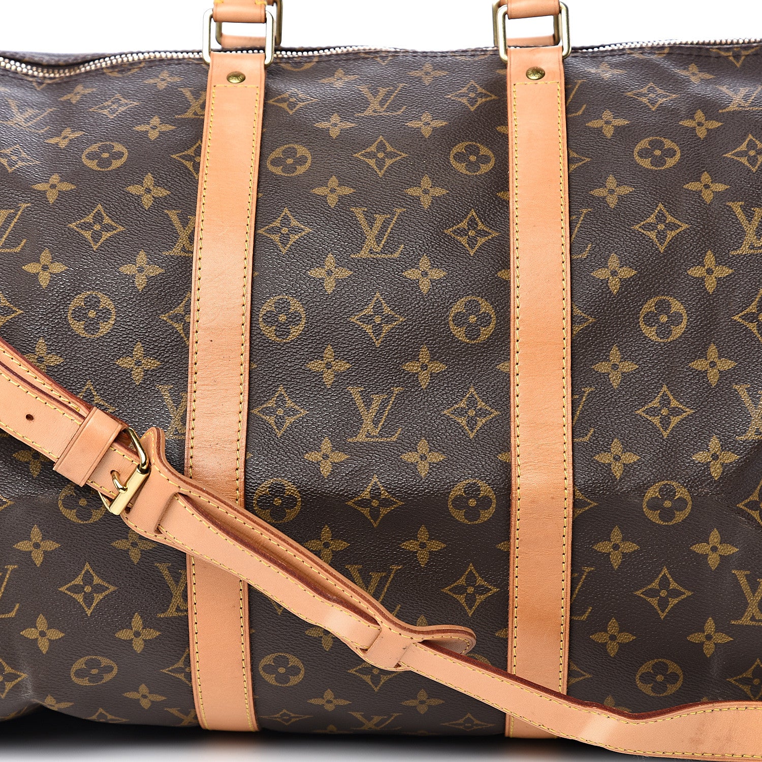Louis Vuitton Monogram Keepall Bandouliere 55 19 of 19