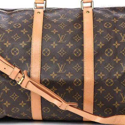 Louis Vuitton Monogram Keepall Bandouliere 55 19 of 19
