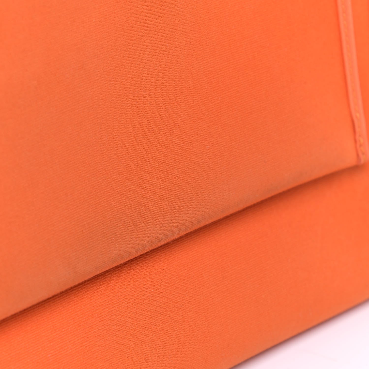 Hermes Vache Hunter Toile Herbag Zip 31 PM Orange 6 of 7