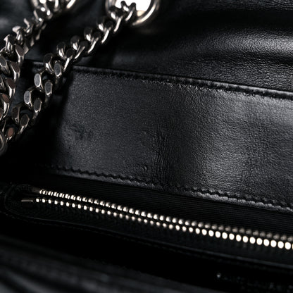 Saint Laurent Calfskin Y Quilted Monogram Medium Loulou Chain Satchel Black 15 of 20