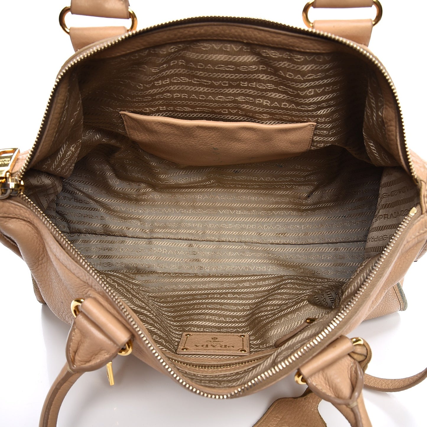 Cervo Deerskin Shoulder Bag Sabbia