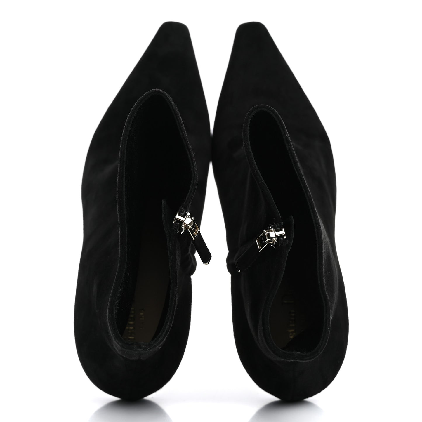 Suede D-Fame Ankle Boots 41 Black