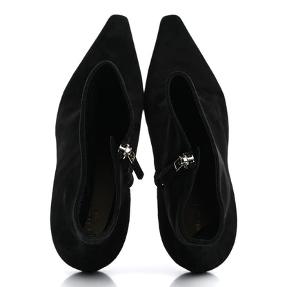 Christian Dior Suede D-Fame Ankle Boots 41 Black 2 of 9