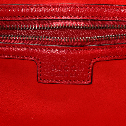 Gucci Goatskin Medium Aphrodite Shoulder Bag Hibiscus Red 6 of 8