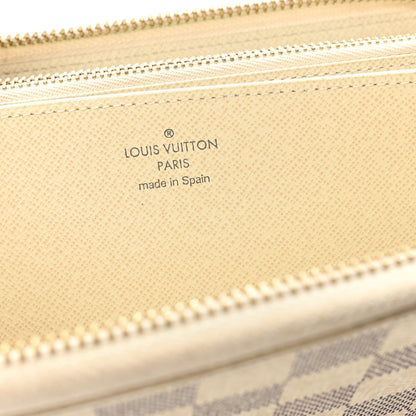 Louis Vuitton Damier Azur Zippy Wallet 6 of 6
