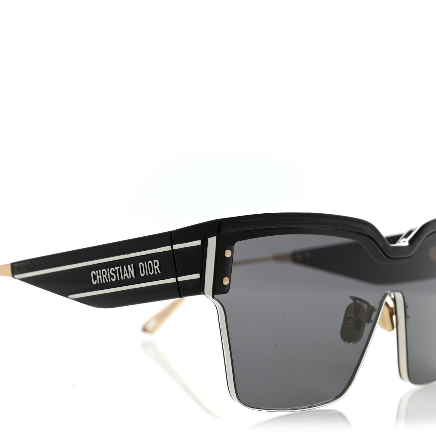 Acetate Diorclub M4U Mask Sunglasses Black