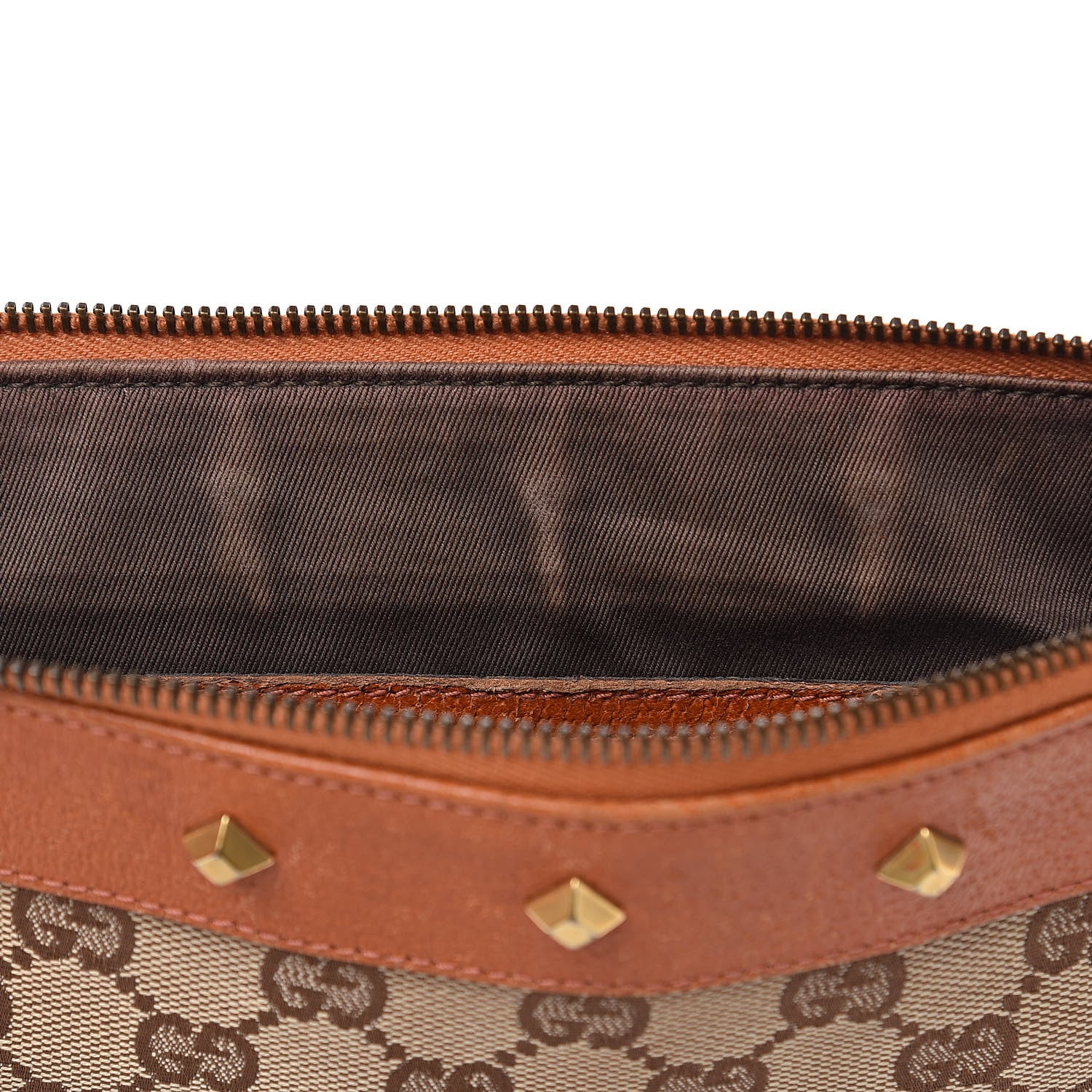 Gucci Monogram Studded Messenger Orange 15 of 16
