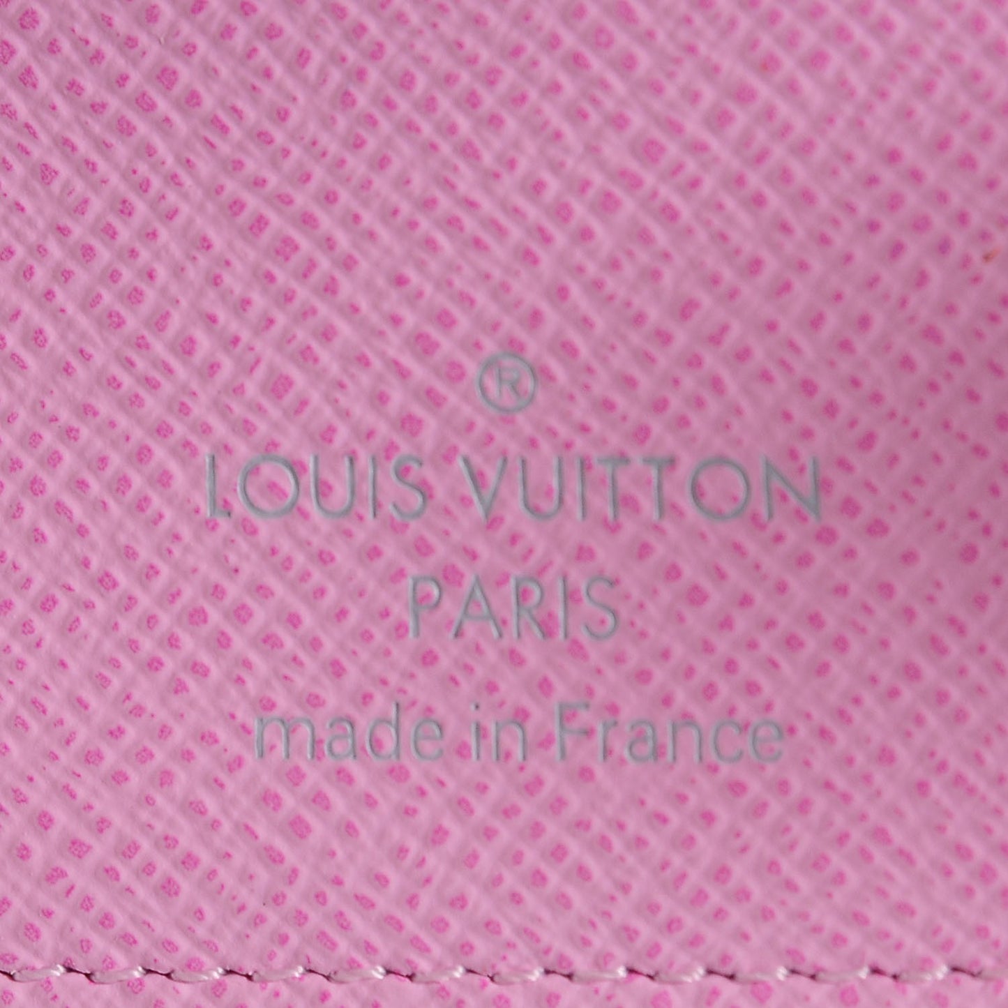Monogram Multicolor Small Ring Agenda Cover White Litchi
