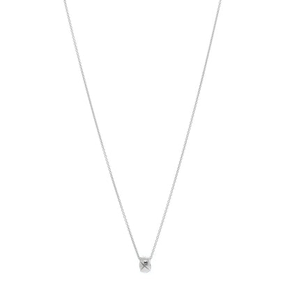 Chanel 18K White Gold Coco Crush Pendant Necklace 1 of 5
