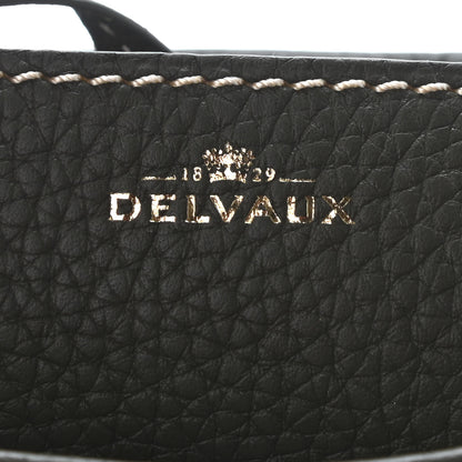Delvaux Taurillon Pin Bucket Kaki Ivory 6 of 8