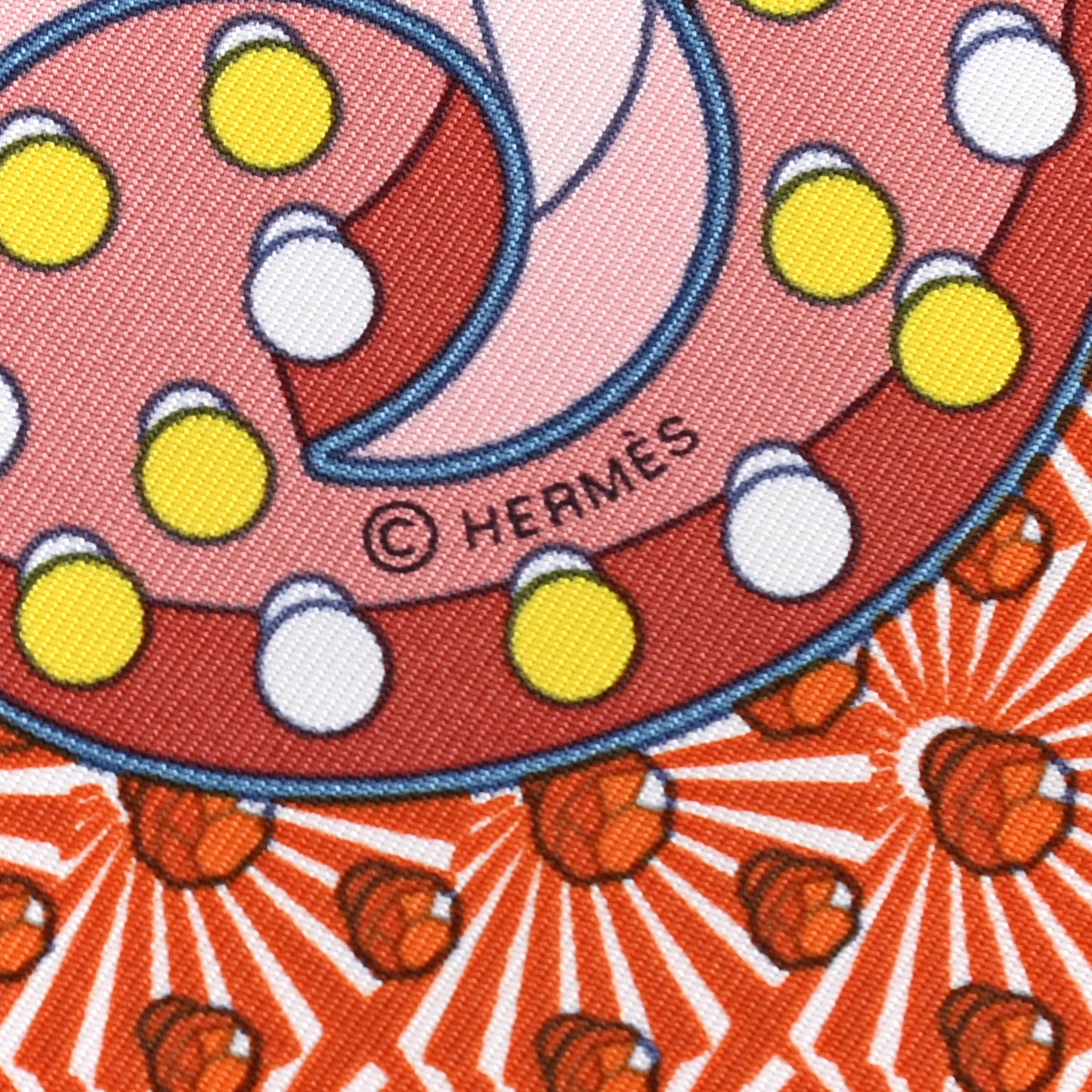 Silk Electrique Scarf 45 Beige Vieux Rose