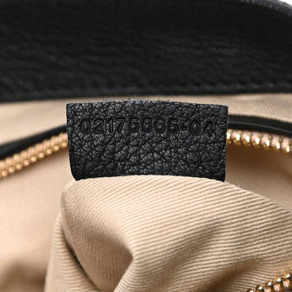 Chloe Grained Lambskin Calfskin Small Lexa Shoulder Bag Black 7 of 10