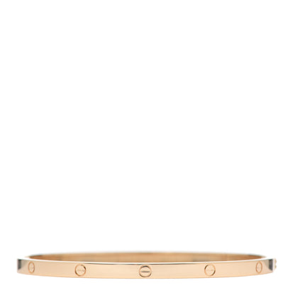 Cartier 18K Yellow Gold Small LOVE Bracelet 18 1 of 7