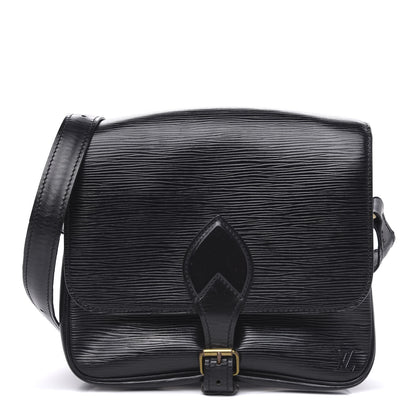 Louis Vuitton Epi Cartouchiere 22 Black 2 of 15