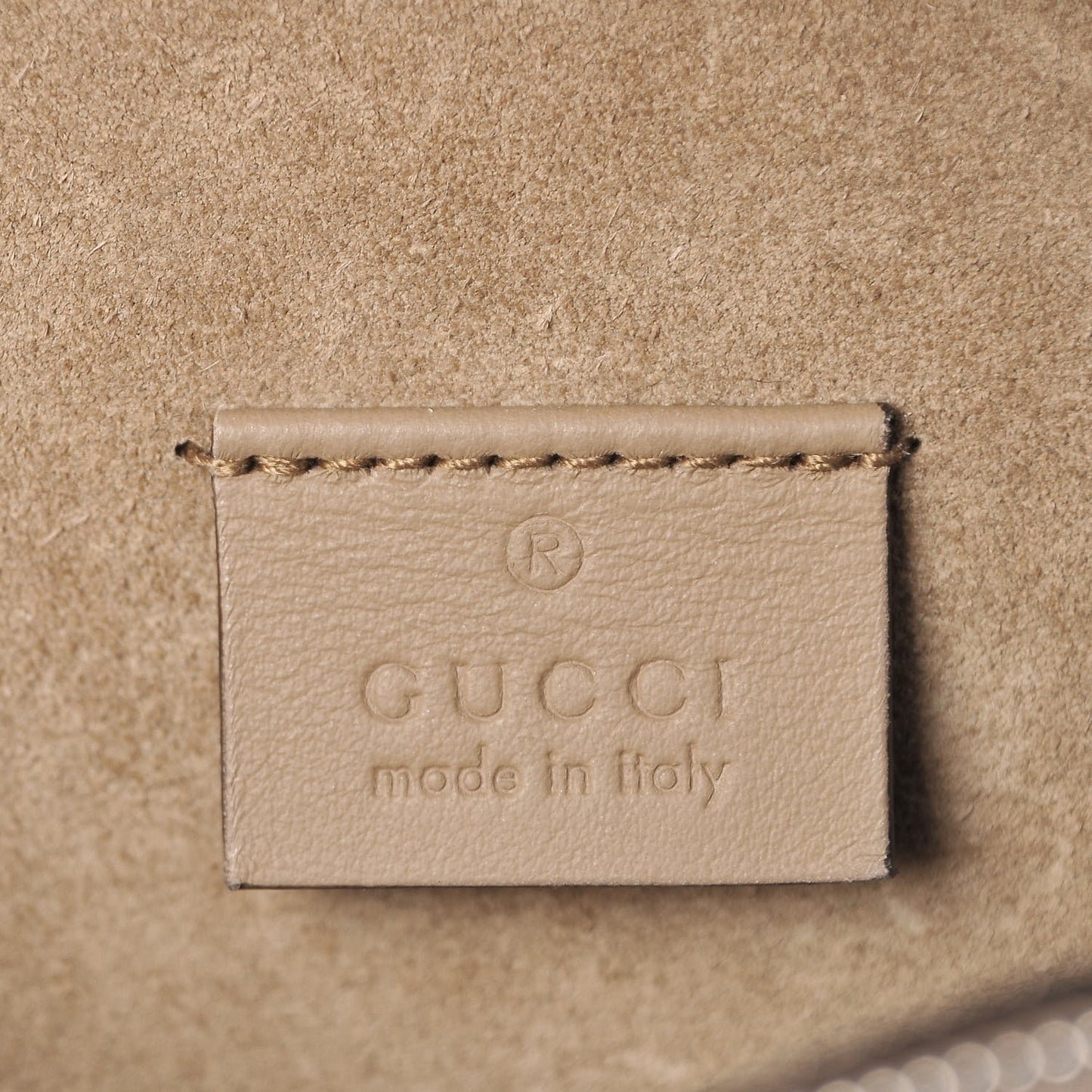 GG Supreme Monogram Small Dionysus Shoulder Bag Taupe