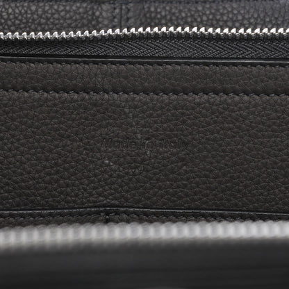 Celine Grained Calfskin Small Tri-Fold Shoulder Bag Anthracite 6 of 6