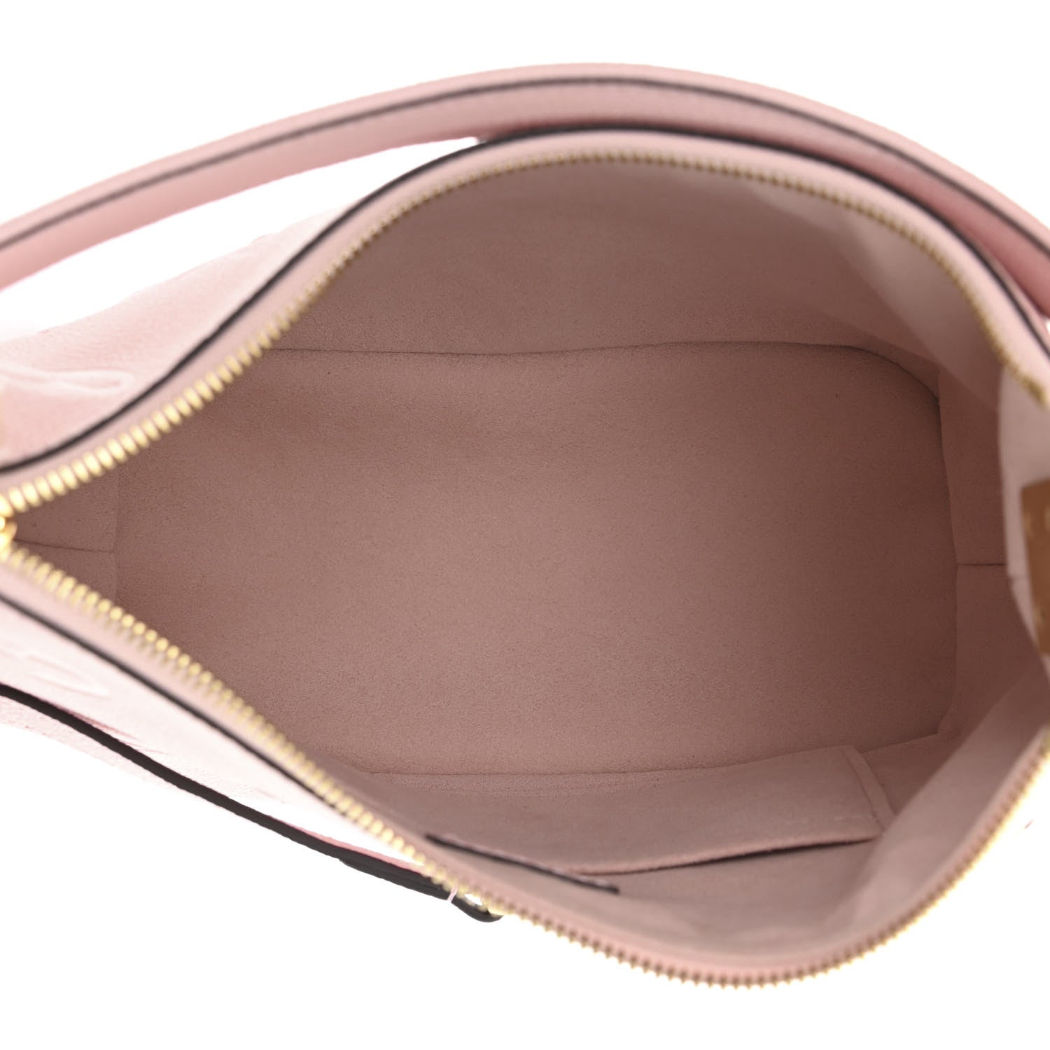 Louis Vuitton Empreinte Monogram Giant By The Pool Marshmallow Hobo PM Bouton De Rose 5 of 10