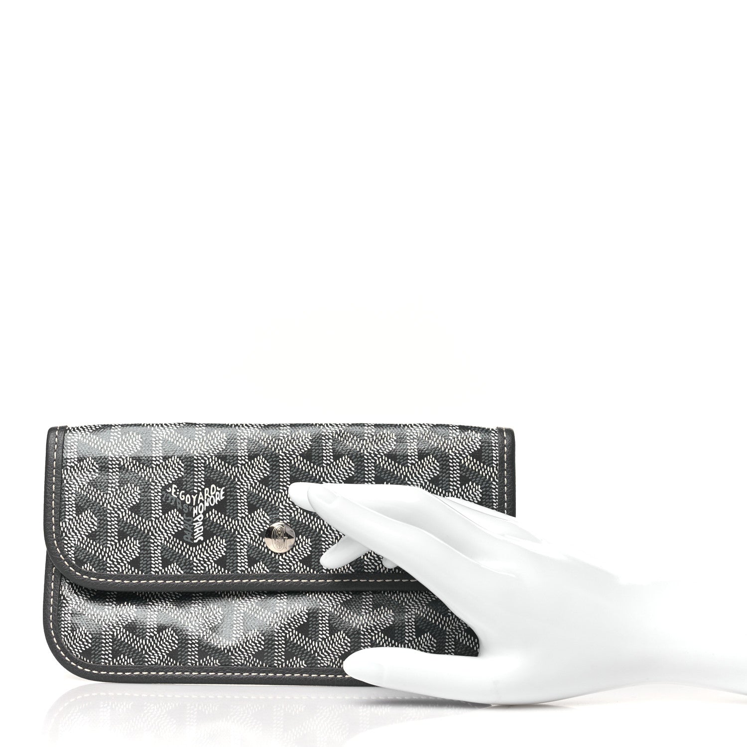 Goyard Goyardine Pouch Grey 2 of 7