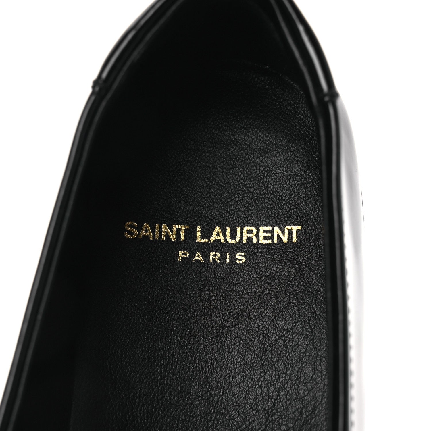 Saint Laurent Magnum Lux Calfskin Le Loafer 15 Moccasins 39 Black 9 of 12