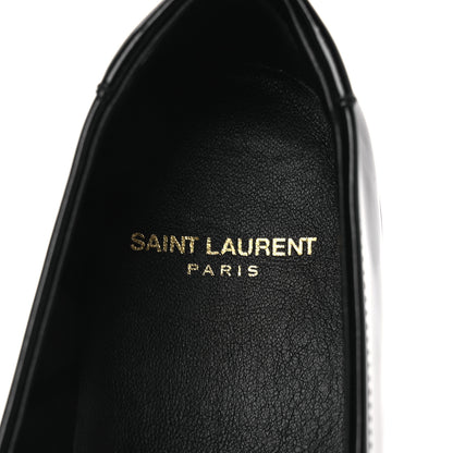 Saint Laurent Magnum Lux Calfskin Le Loafer 15 Moccasins 39 Black 9 of 12