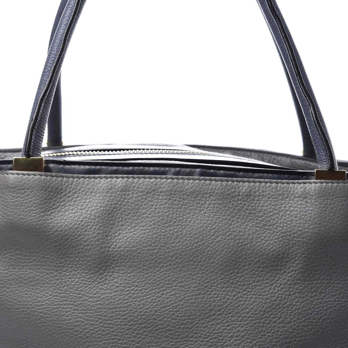 Smooth Calfskin Dree Shoulder Bag Dark Cashmere Grey