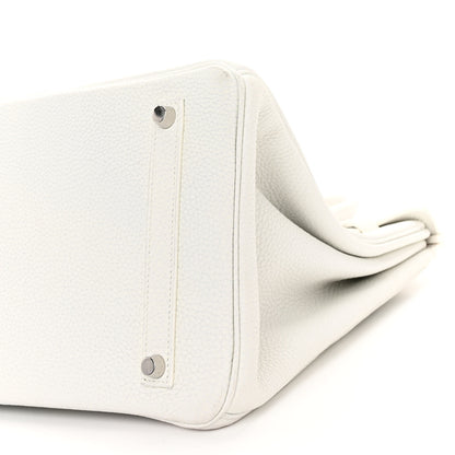 Hermes Togo Birkin 35 White 10 of 17