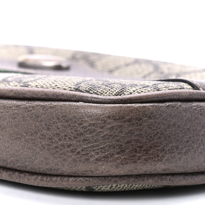 Gucci GG Supreme Monogram Ophidia Phone Case Wristlet Brown 8 of 8