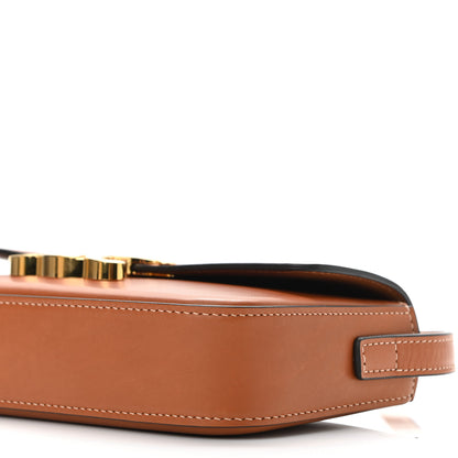 Celine Natural Calfskin Triomphe Shoulder Bag Tan 10 of 10