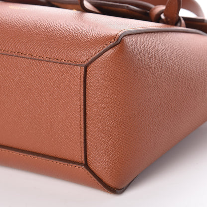Celine Grained Calfskin Nano Belt Bag Caramel 12 of 12