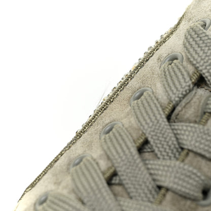Christian Louboutin Strass Louis Junior Flat Sneakers 40.5 Grey 8 of 9