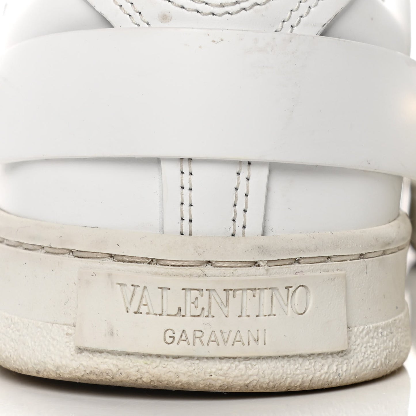 Calfskin Womens Backnet Sneakers 37.5 White