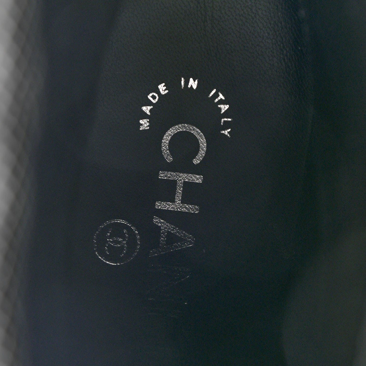 Chanel Fantasy Calfskin Patent Foldover CC Cap Toe Clover Short Boots 36 Silver Black 7 of 8
