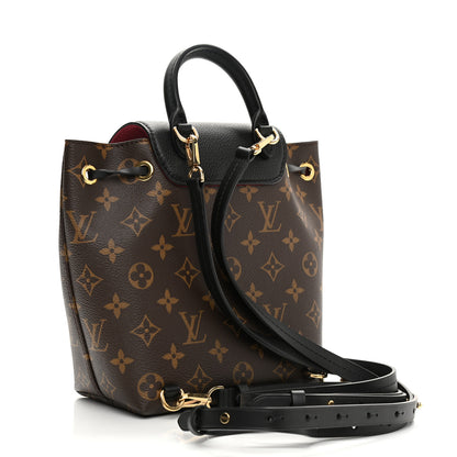 Louis Vuitton Monogram BB Montsouris NM Backpack Black 3 of 10