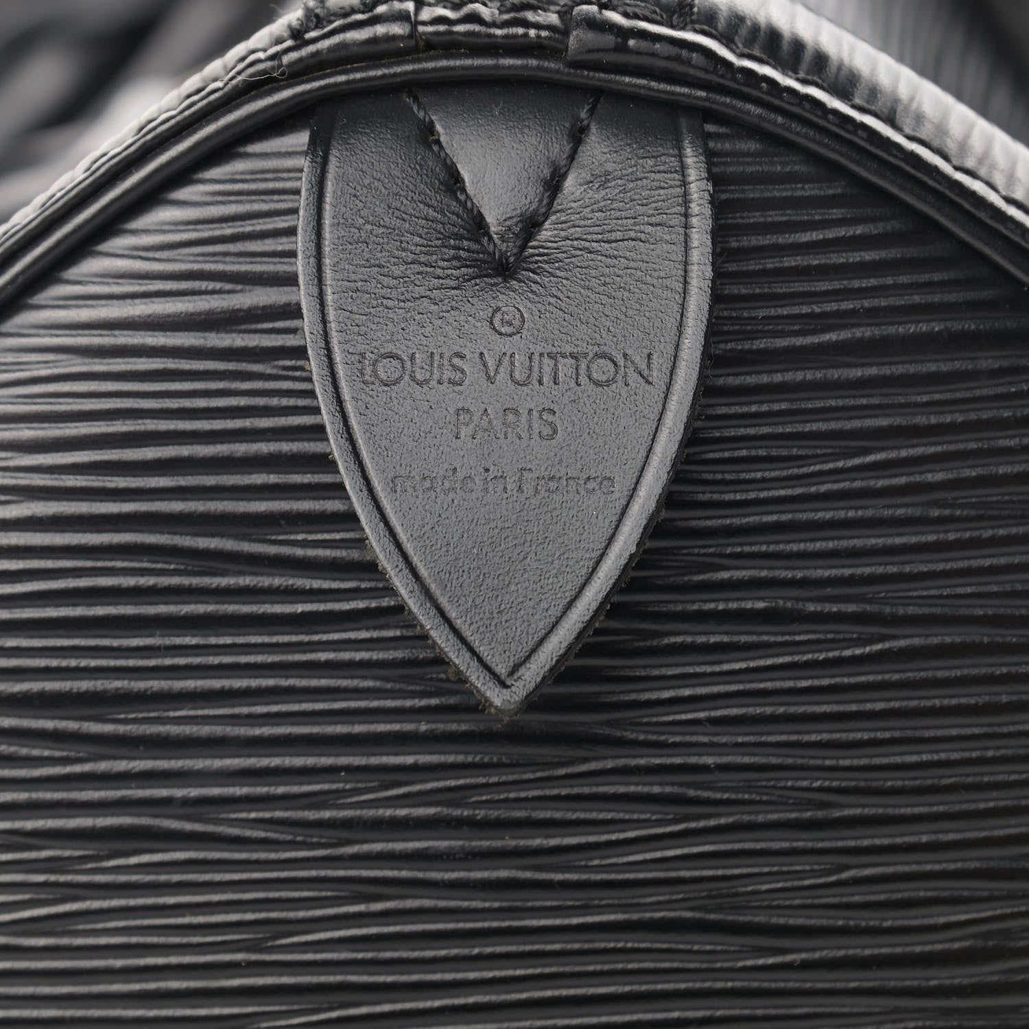 Louis Vuitton Epi Speedy 30 Black 6 of 13
