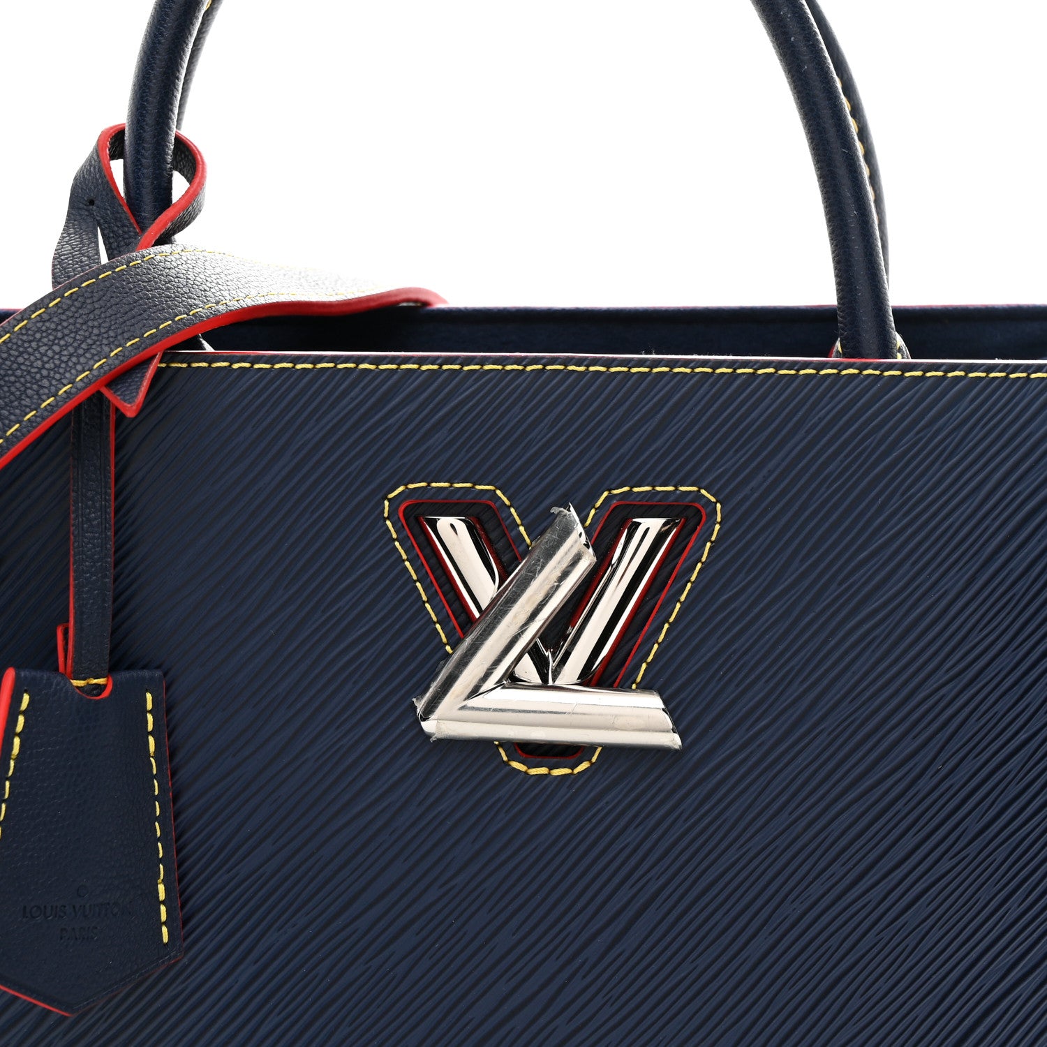 Louis Vuitton Epi Twist Tote Indigo 17 of 21