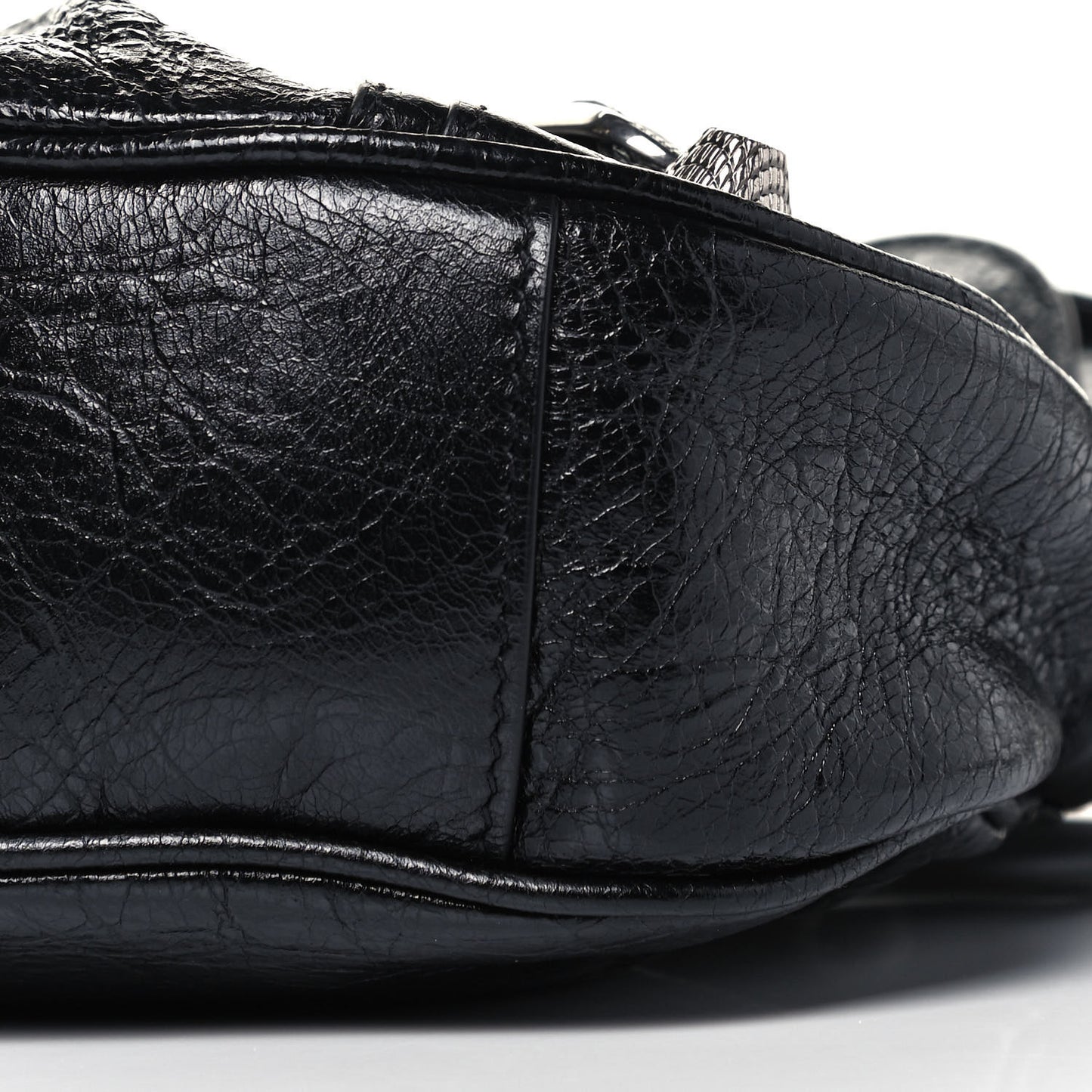 Agneau Arena Le Cagole Shoulder Bag XS Black