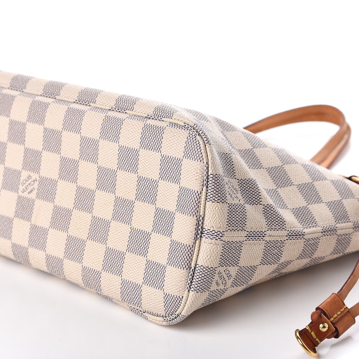 Louis Vuitton Damier Azur Neverfull PM 7 of 15