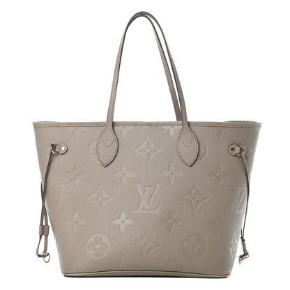 Louis Vuitton Empreinte Monogram Giant Neverfull MM Tourterelle 1 of 9