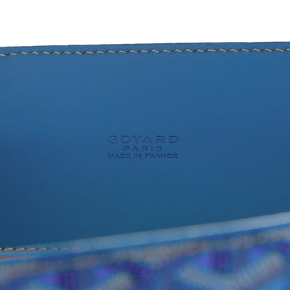 Goyard Goyardine Serviette Chypre Briefcase Sky Blue 6 of 14