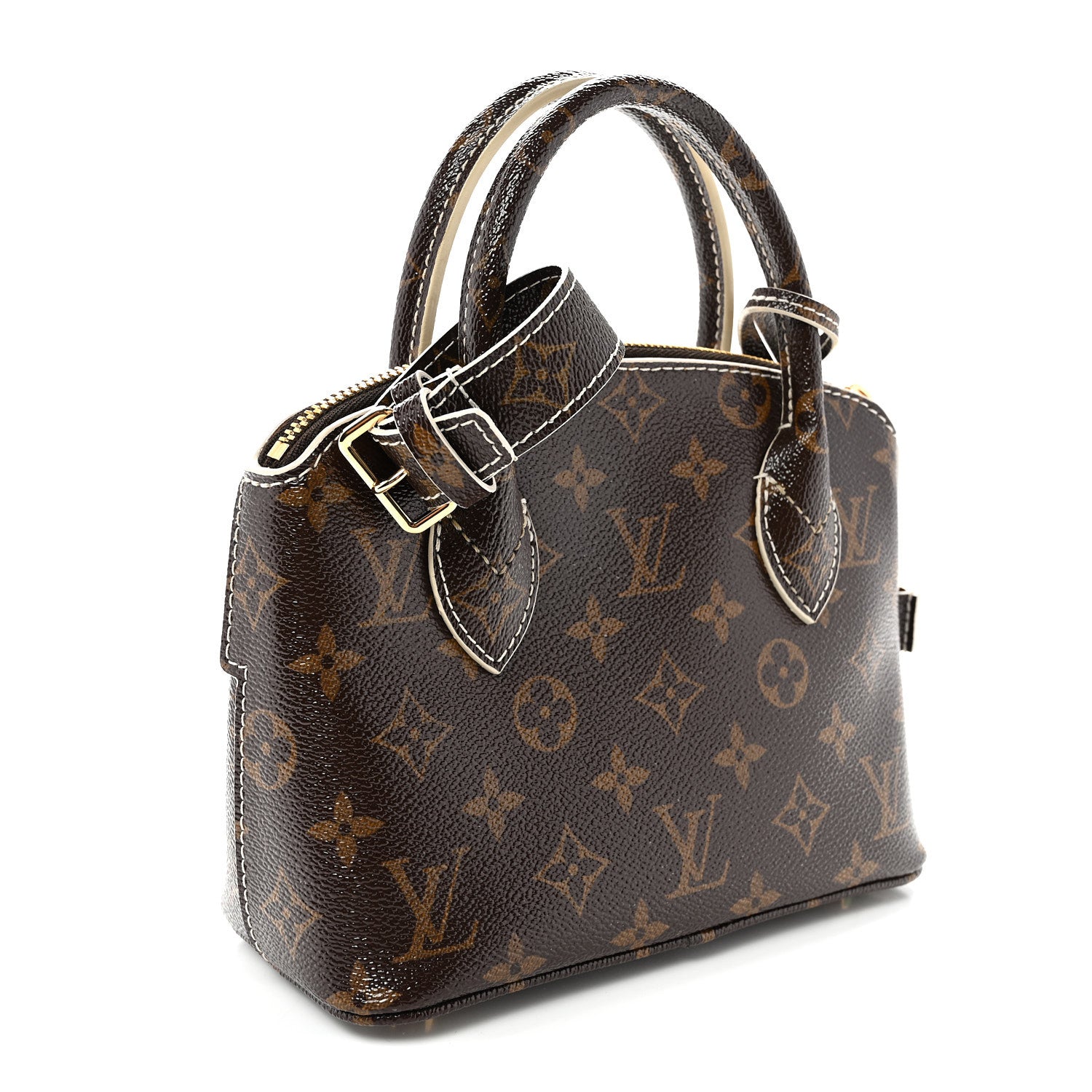 Louis Vuitton Monogram Shine Fetish Lockit BB 3 of 10