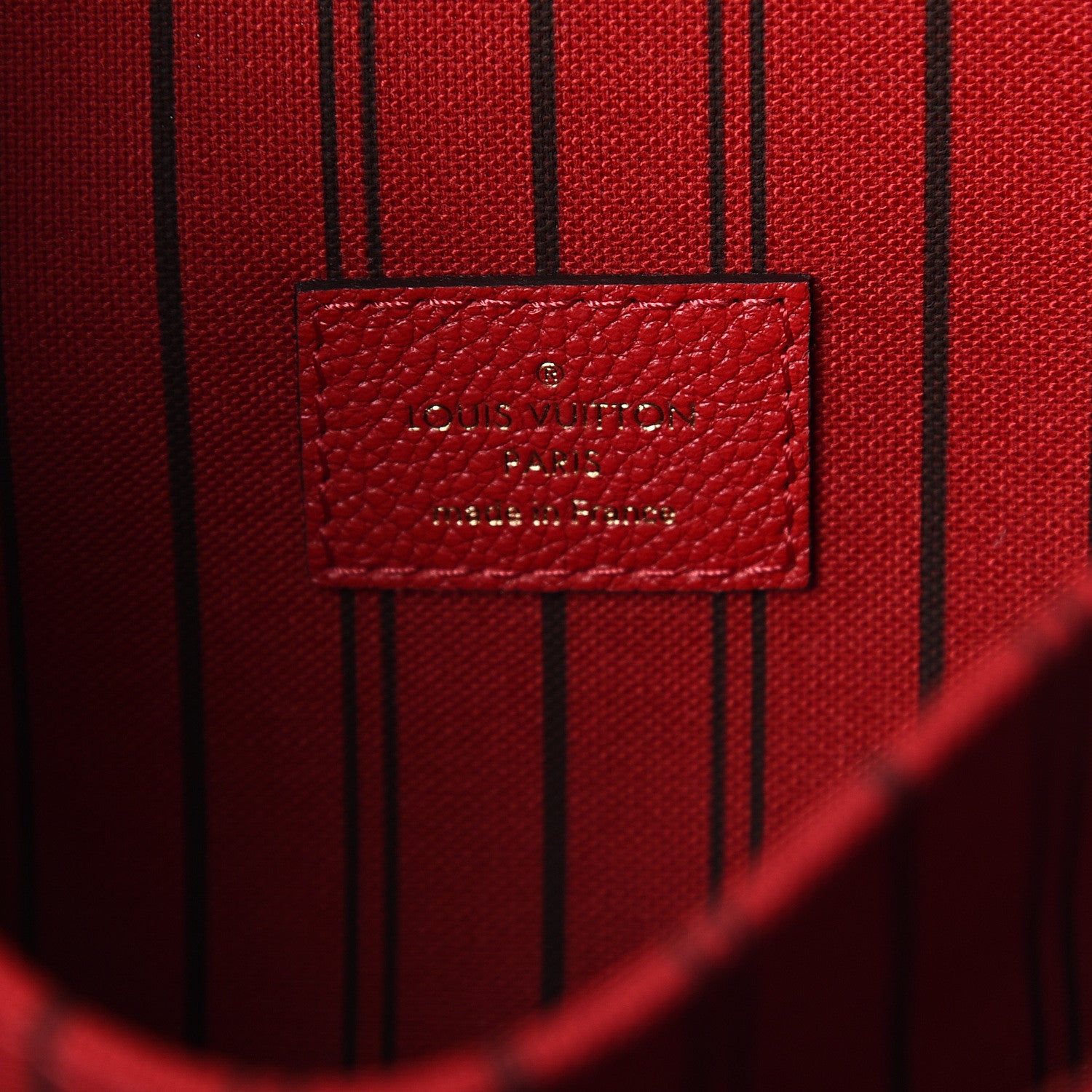 Louis Vuitton Empreinte Pochette Metis Scarlet 5 of 8