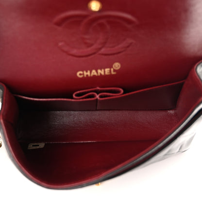 Chanel Lambskin Quilted Small Double Flap Black 5 of 12