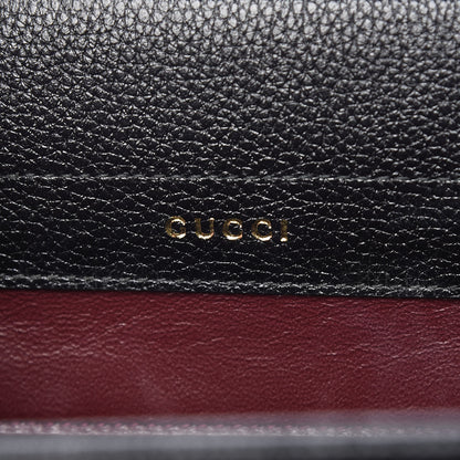 Gucci Grainy Calfskin Small Zumi Top Handle Bag Black 7 of 15