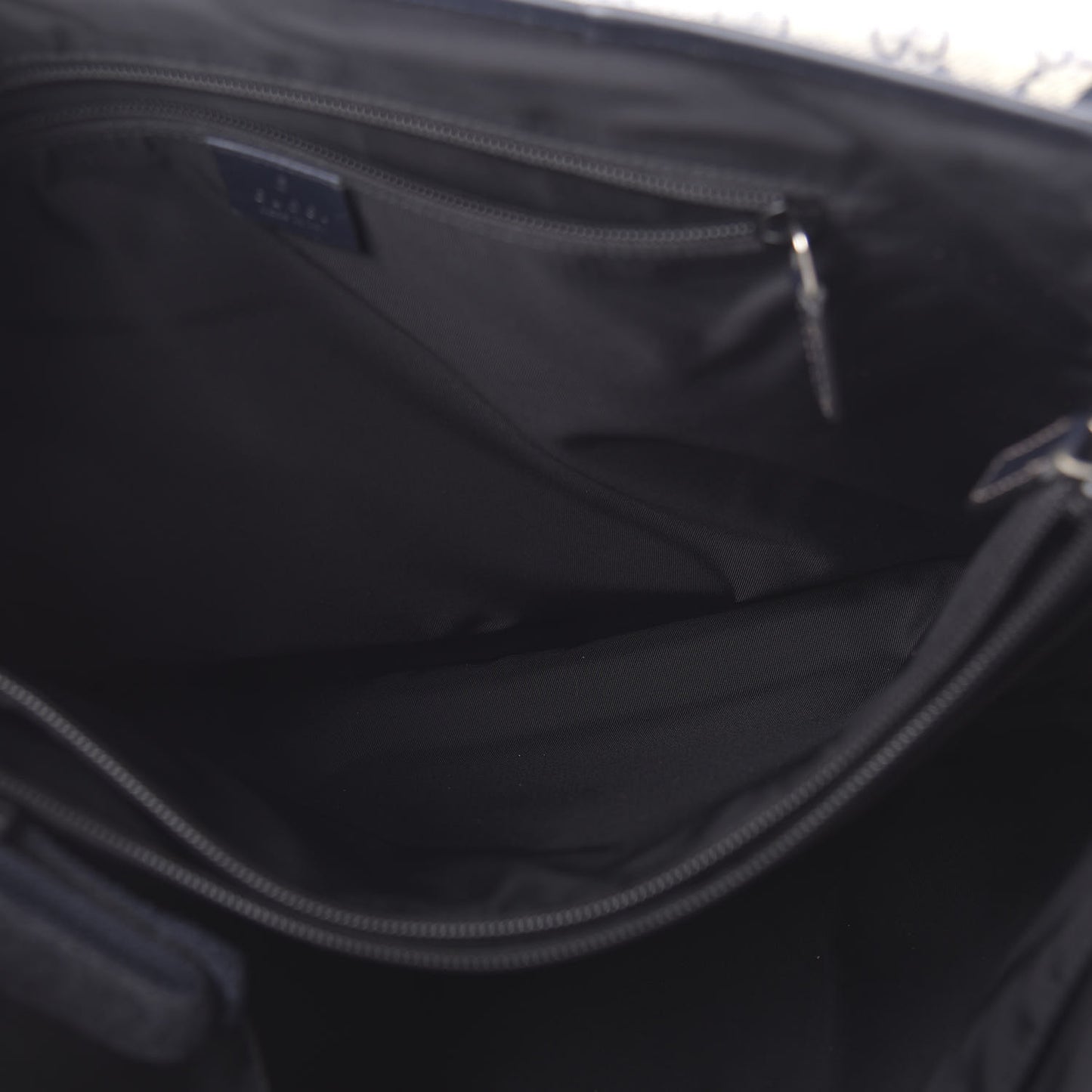 GG Plus Monogram Messenger Diaper Bag Navy