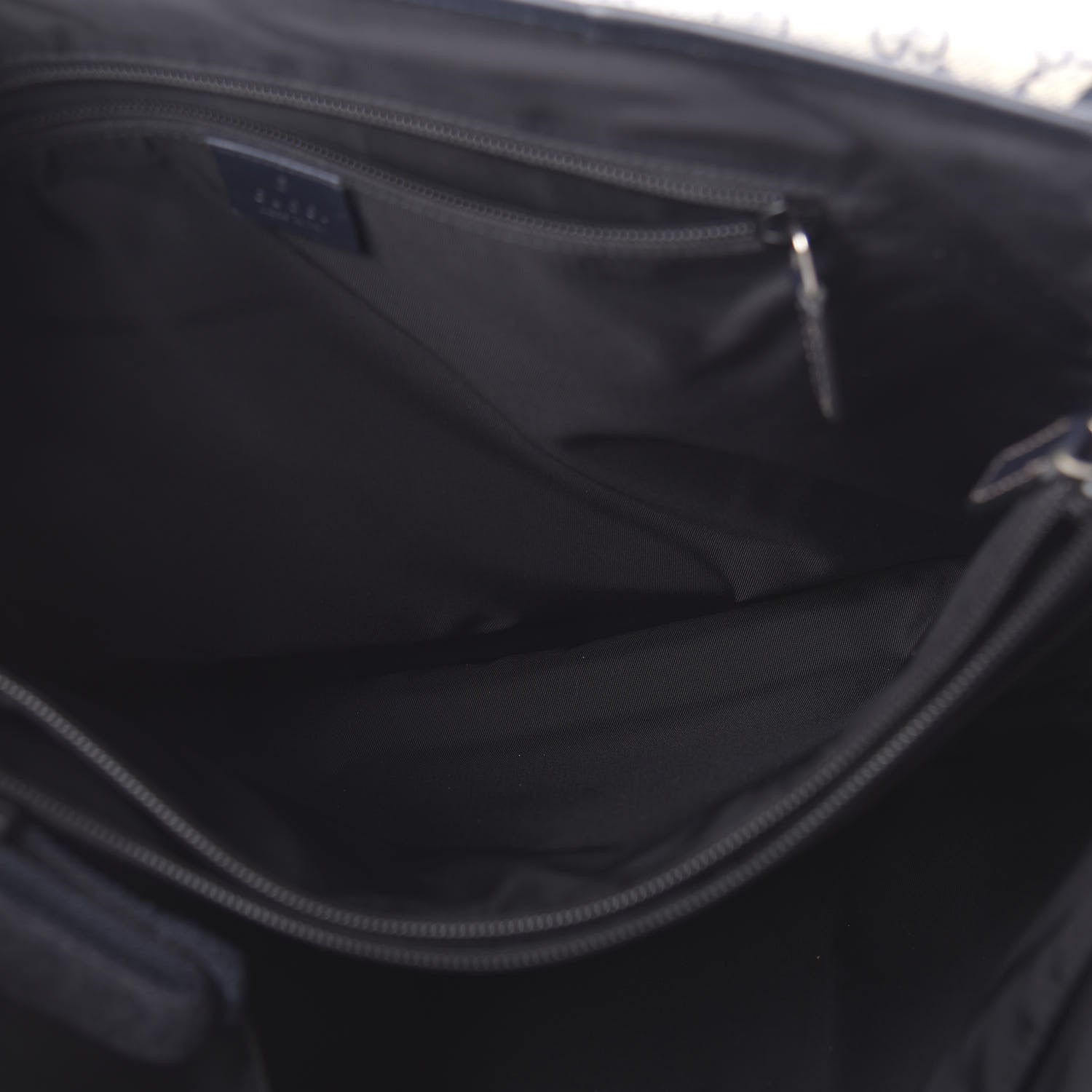 Gucci GG Plus Monogram Messenger Diaper Bag Navy 5 of 11