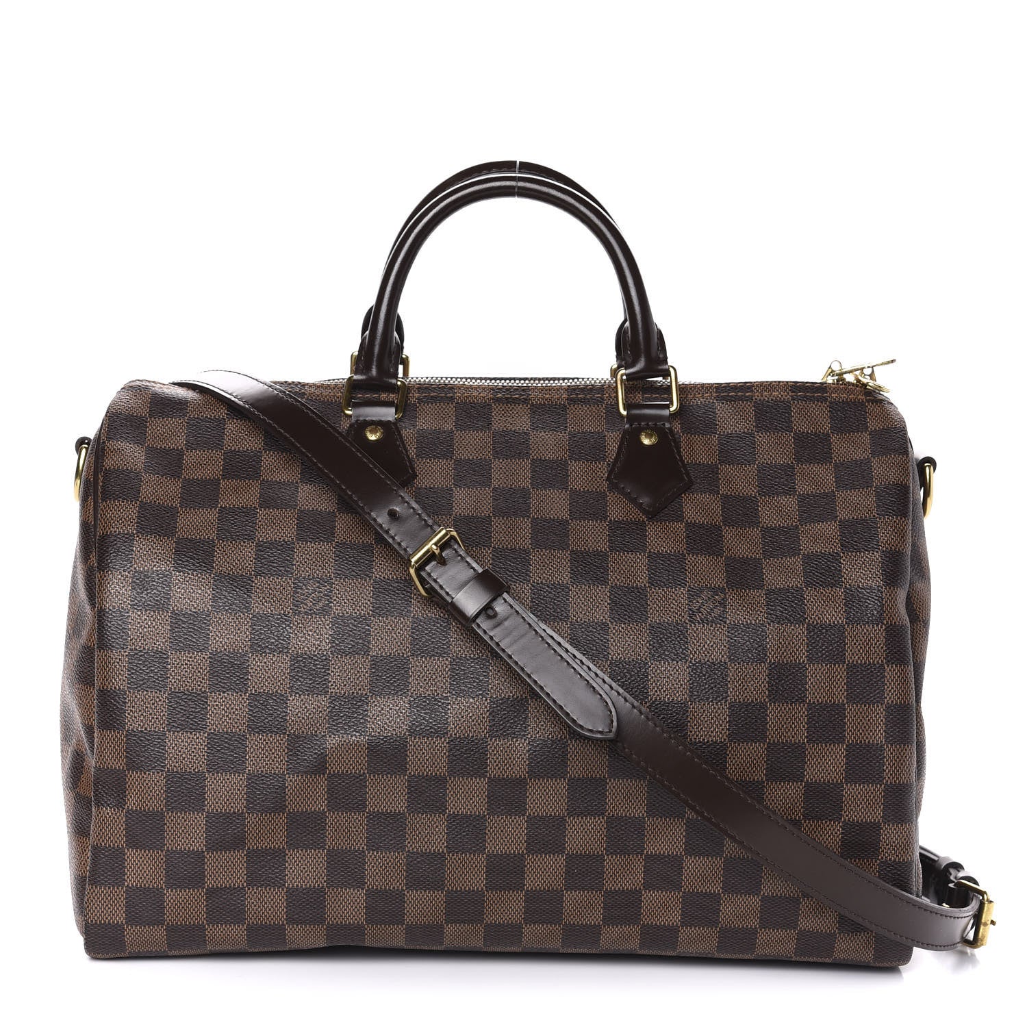 Louis Vuitton Damier Ebene Speedy Bandouliere 35 1 of 10