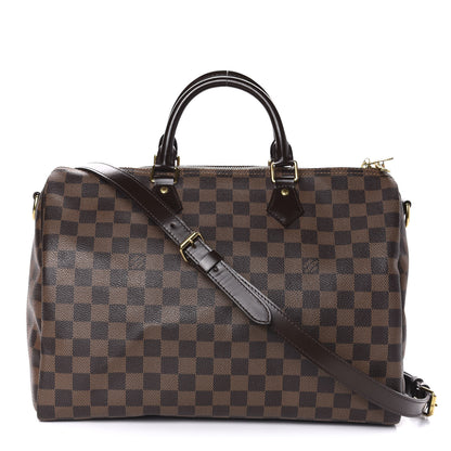 Louis Vuitton Damier Ebene Speedy Bandouliere 35 1 of 10