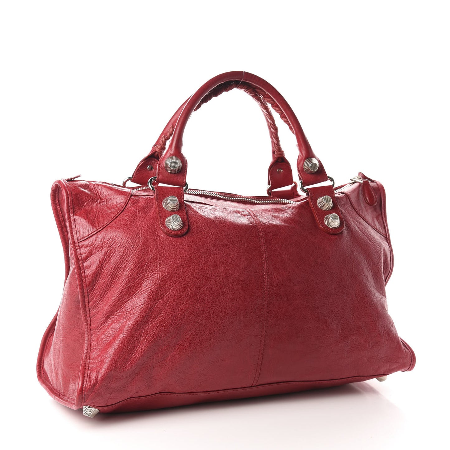 Agneau Giant 21 Silver Hardware Work Rubisse